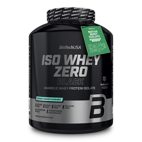 Bebida de proteína anabólica en polvo Iso Whey Zero Black - 1816 g