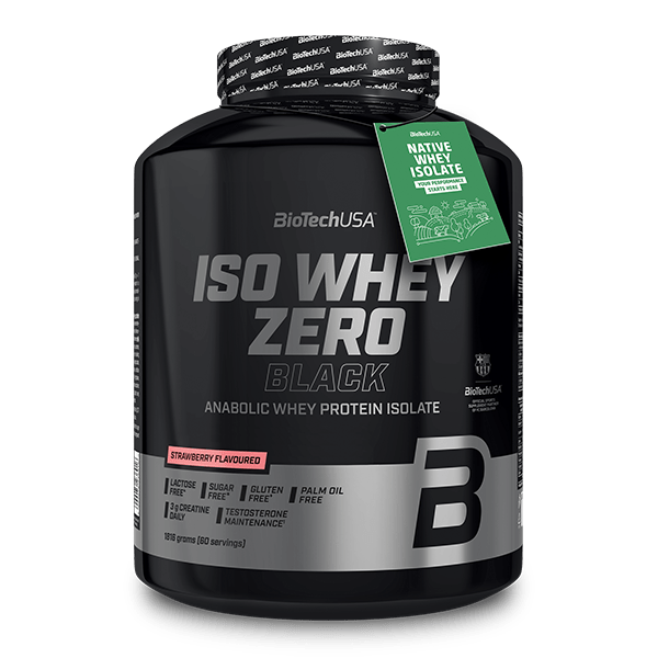 Bebida de proteína anabólica en polvo Iso Whey Zero Black - 1816 g