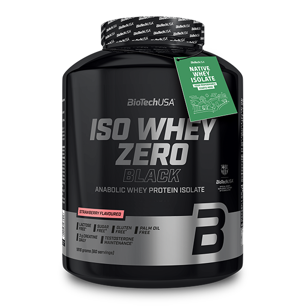 Bebida de proteína anabólica en polvo Iso Whey Zero Black - 1816 g