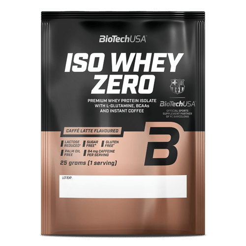 Iso Whey Zero caffé latte - 25 g - BioTechUSA Spain