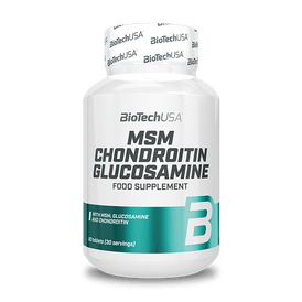 MSM Chondroitin Glucosamine - 60 tabletas - BioTechUSA Spain