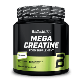 Mega Creatine - 306 g sin sabor - BioTechUSA Spain