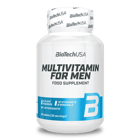 Suplemento dietético Multivitamin For Men - 60 comprimidos - BioTechUSA Spain
