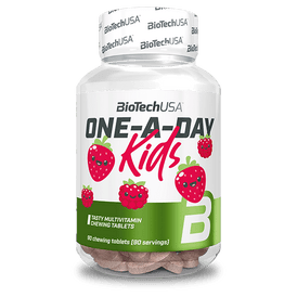 One - A - Day Kids - 90 comprimidos masticables - BioTechUSA Spain