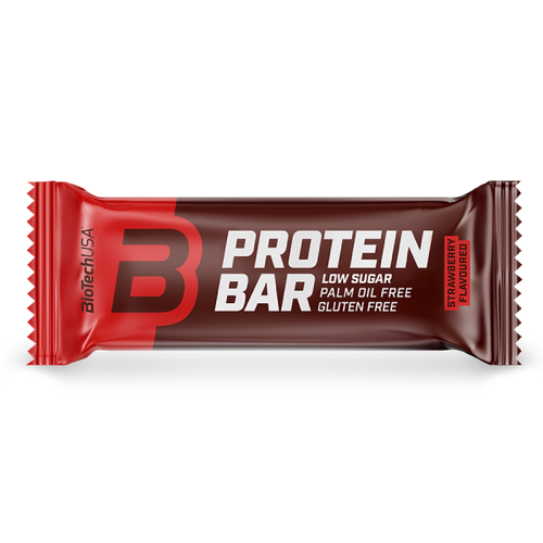 BioTechUSA Protein Bar - barrita de proteínas con alto contenido proteico, con proteína del suero y colágeno.