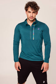 TREVOR Camiseta con cremallera para hombres - BioTechUSA Spain