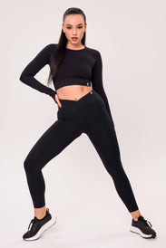 CROSSOVER SEAMLESS LIFT UP Leggings de mujer - BioTechUSA Spain