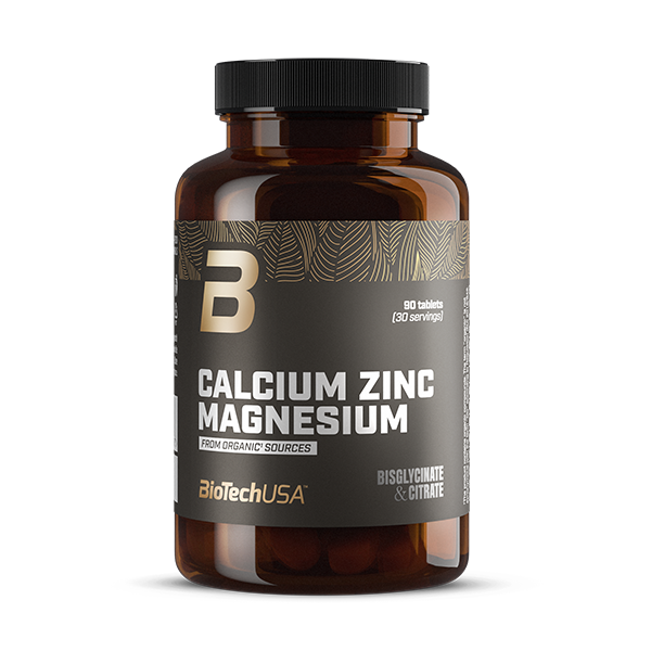Calcium Zinc Magnesium from organic sources - 90 comprimidos