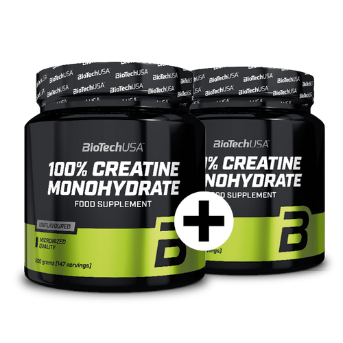 100% Creatine Monohydrate 2x500g
