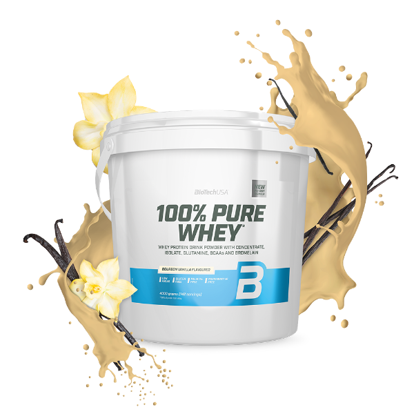 100% Pure Whey bebida de proteína en polvo - 4000 g