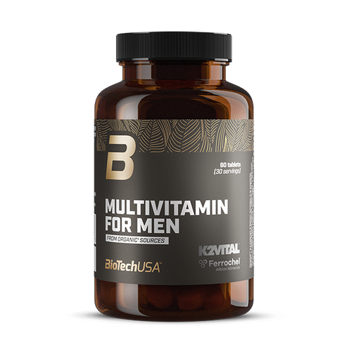 Multivitamin For Men from organic sources - 60 comprimidos