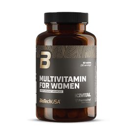 Multivitamin For Women from organic sources - 60 comprimidos - BioTechUSA Spain