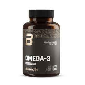 Omega - 3 Triglycerides - 60 cápsulas de gelatina blanda - BioTechUSA Spain