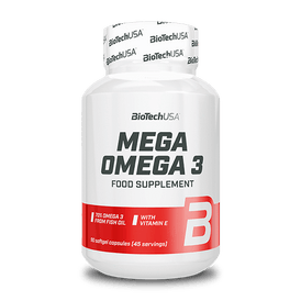 Mega Omega 3 - 90 cápsulas de gelatina blanda - BioTechUSA Spain