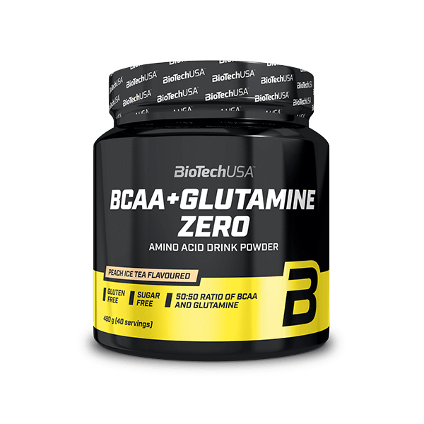 BCAA + Glutamine Zero bebida en polvo - 480 g
