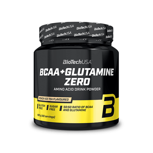 BCAA + Glutamine Zero bebida en polvo - 480 g