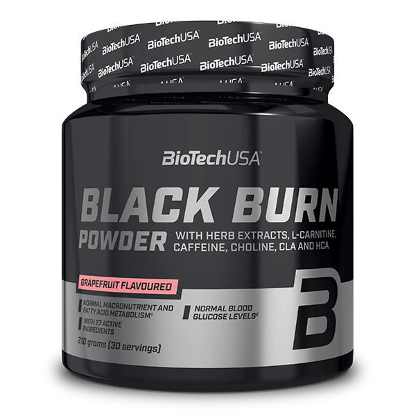 Bebida en polvo Black Burn - 210 g