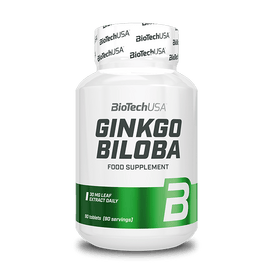 Ginkgo Biloba - 90 tabletas - BioTechUSA Spain