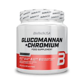 Glucomannan + Chromium - 225 g - BioTechUSA Spain