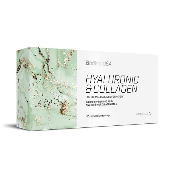 Hyaluronic & Collagen - 120 cápsula