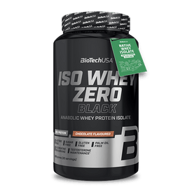 Bebida de proteína anabólica en polvo Iso Whey Zero Black - 908 g - BioTechUSA Spain