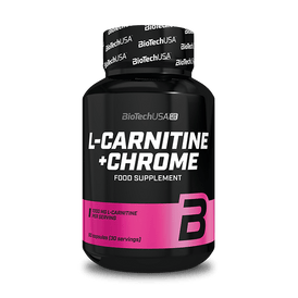 L - Carnitine + Chrome - 60 cápsulas - BioTechUSA Spain