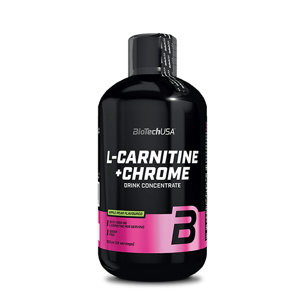 L-Carnitine + Chrome bebida (500 ml) - BioTechUSA L-Carnitine + Chrome bebida (500 ml) - BioTechUSA