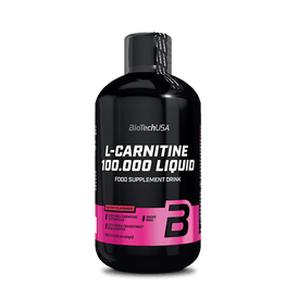 L - Carnitine 100.000 Liquid - 500 ml - BioTechUSA Spain