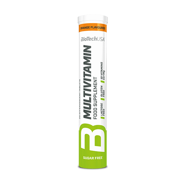 Pastilla efervescente de multivitaminas - 20 pastillas