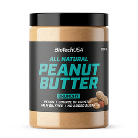 Peanut Butter mantequilla de cacahuete - 1000 g - BioTechUSA Spain