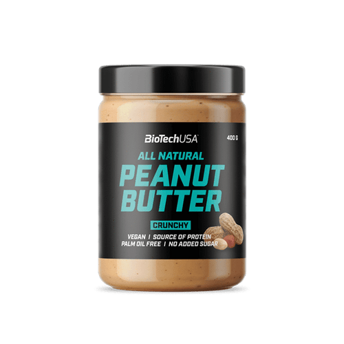 BioTechUSA Crunchy (crujiente) Peanut Butter mantequilla de cacahuete - 400 g