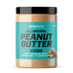 BioTechUSA Smooth (cremoso) Peanut Butter mantequilla de cacahuete - 1000 g