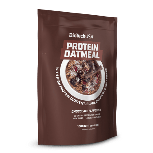 BioTechUSA chocolate - guinda y cereza Protein Oatmeal - 1000g