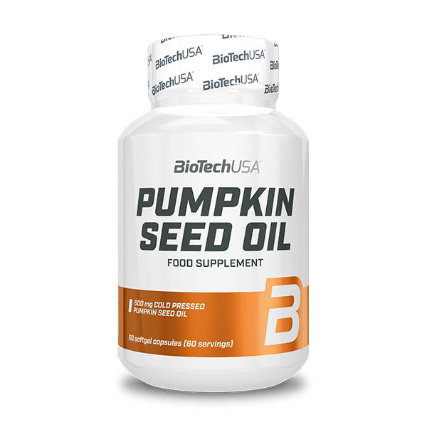 Pumpkin Seed Oil - 60 cápsulas de gelatina blanda