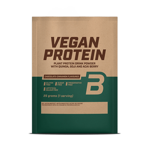 BioTechUSA chocolate-canela Vegan Protein bebida de proteína en polvo - 25 g