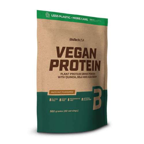 BioTechUSA avellana Vegan Protein bebida de proteína en polvo - 500 g