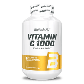Vitamin C 1000 - 100 tabletas - BioTechUSA Spain