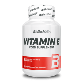 Vitamin E - 100 cápsulas - BioTechUSA Spain