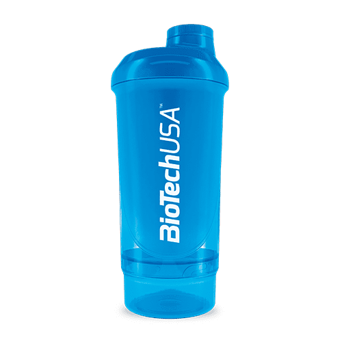 BioTechUSA azul BioTechUSA Wave+ Compact shaker - 500+150 ml