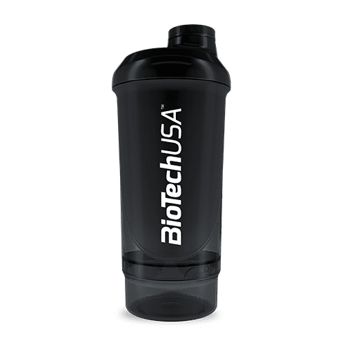 BioTechUSA negro humado BioTechUSA Wave+ Compact shaker - 500+150 ml