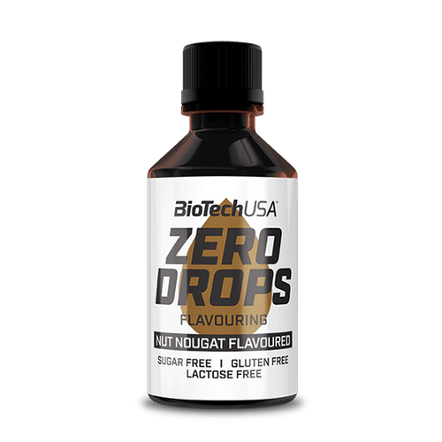 BioTechUSA crema de nuez Zero Drops saborizante en gotas - 50 ml