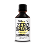 BioTechUSA vainilla Zero Drops saborizante en gotas - 50 ml