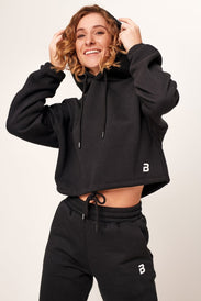 LEAGUE Sudadera recortada para mujeres - BioTechUSA Spain